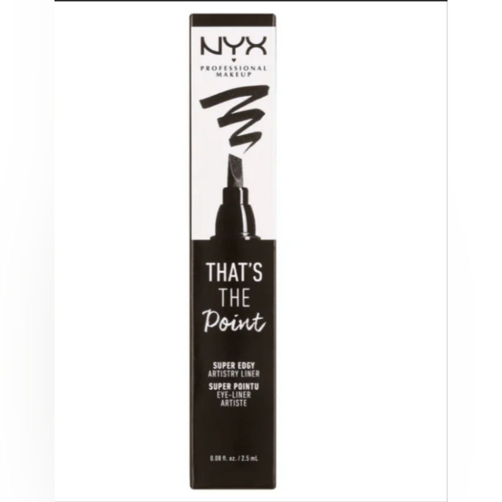 New NYX That's The Point Black Eyeliner Super Edgy